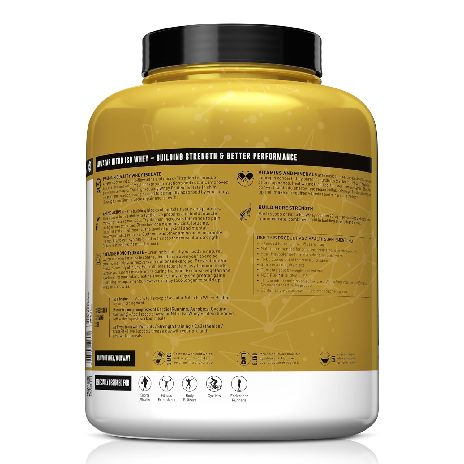 Avvatar Nitro-Iso whey