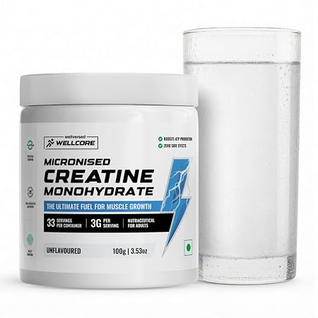 Wellcore Pure Micronised Creatine Powder (83 Servings)