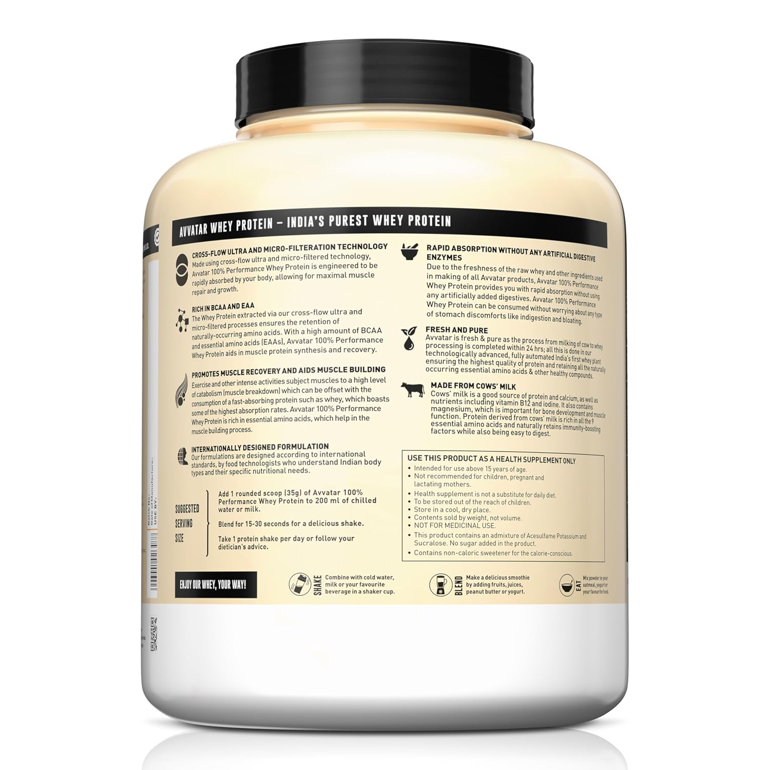 Avvatar Perfromance whey 2kg