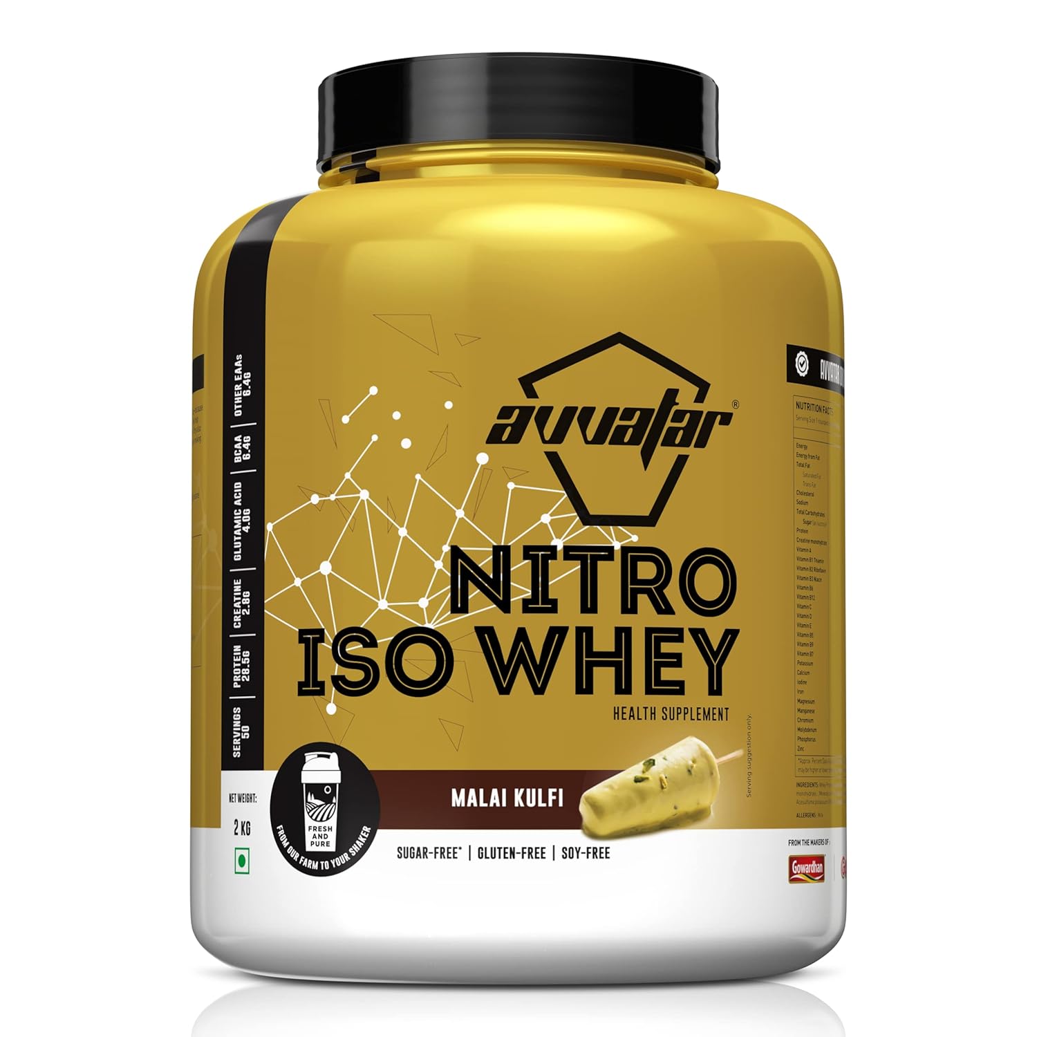 Avvatar Nitro-Iso whey 